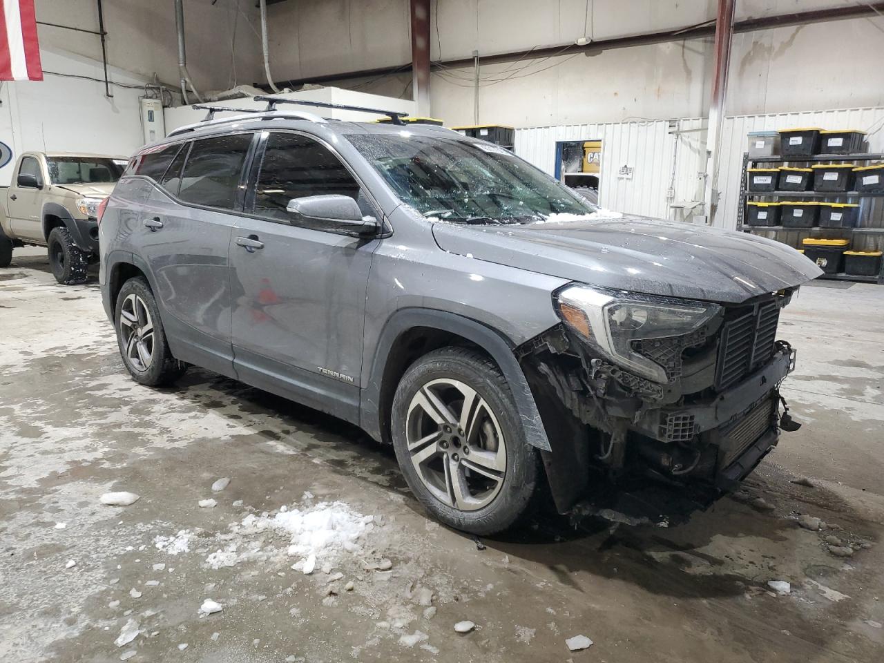 2018 GMC Terrain VIN 3GKALREU2JL264888 Copart auction photo, front end / minor dent/scratches damage thumbnail 4