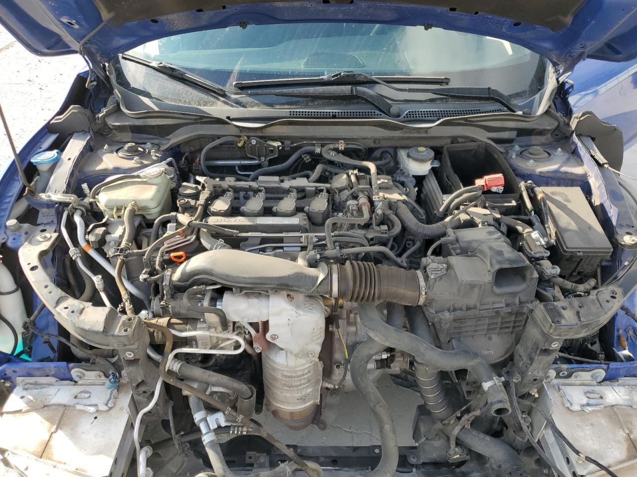 2017 Honda Civic VIN 2HGFC1E59HH706372 Copart auction photo, front end / minor dent/scratches damage thumbnail 11