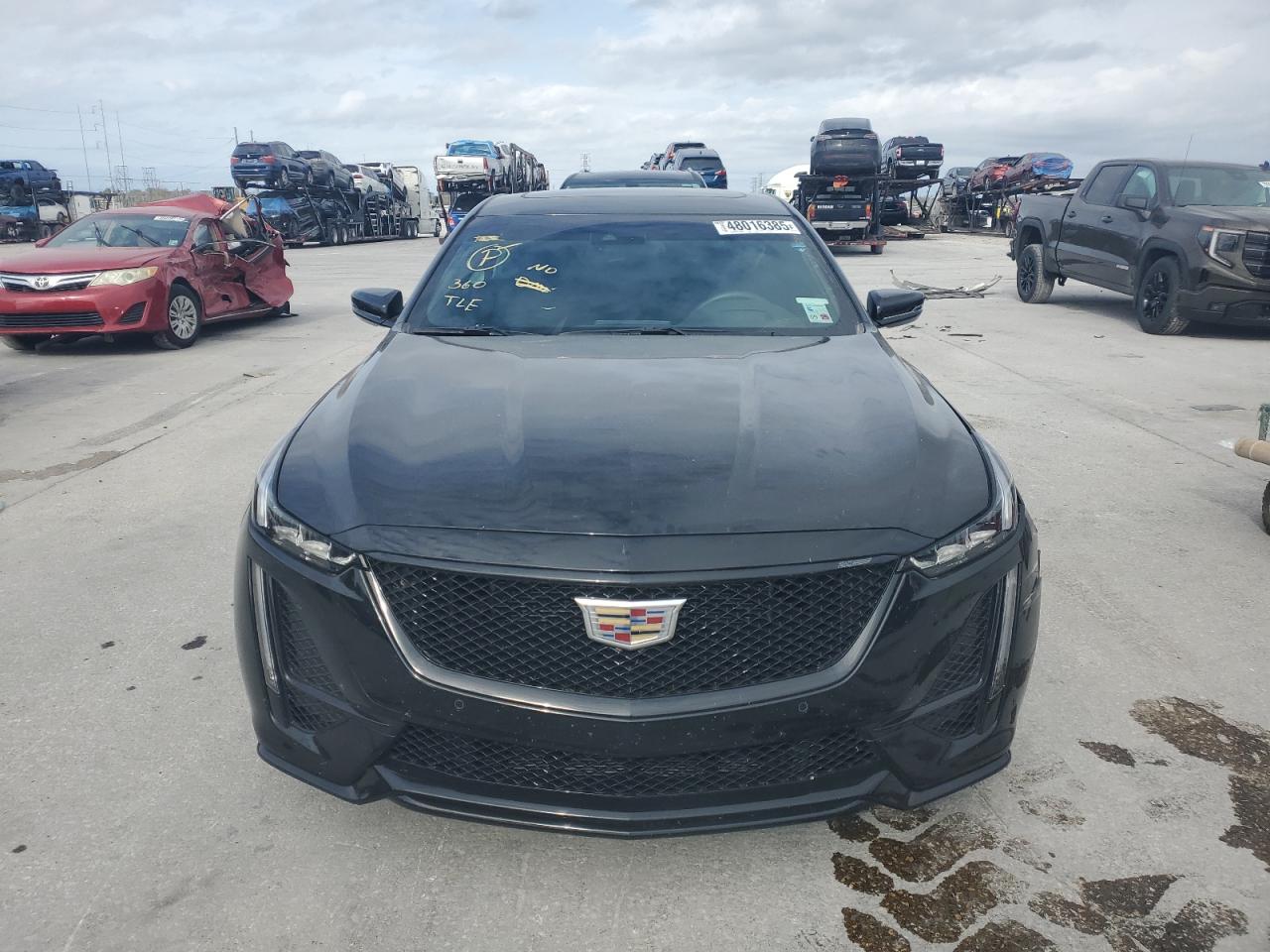 2024 Cadillac CT5 VIN 1G6DR5RW0R0100241 Copart auction photo, front end damage thumbnail 5