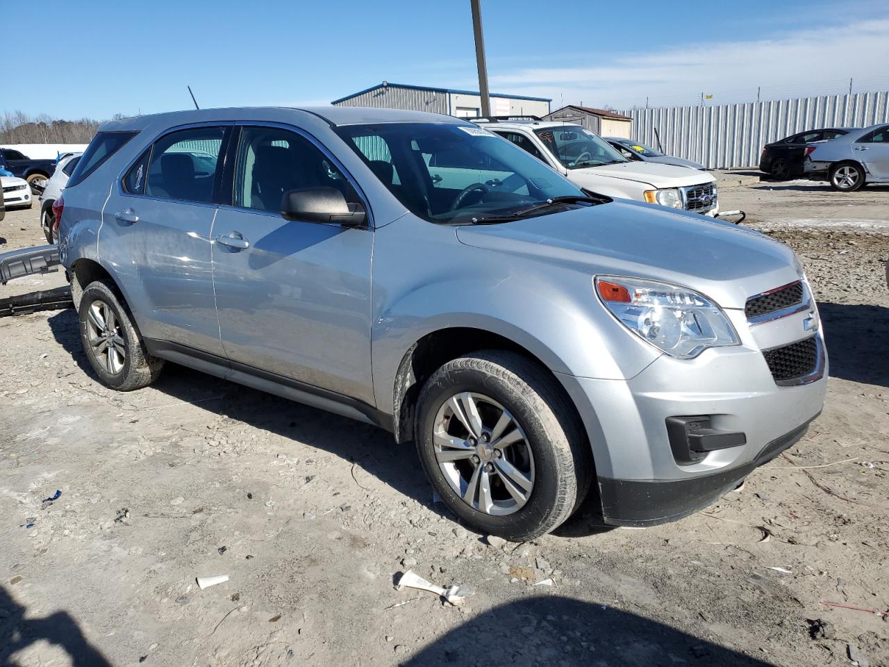 2013 Chevrolet Equinox VIN 2GNALBEK2D6200559 Copart auction photo, rear end damage thumbnail 4