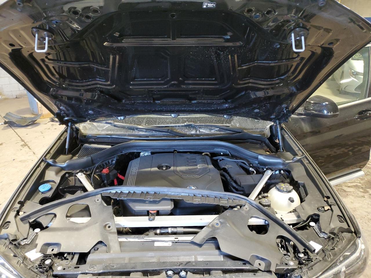 2024 BMW X3 VIN 5UX53DP01R9W13178 Copart auction photo, front end damage thumbnail 12