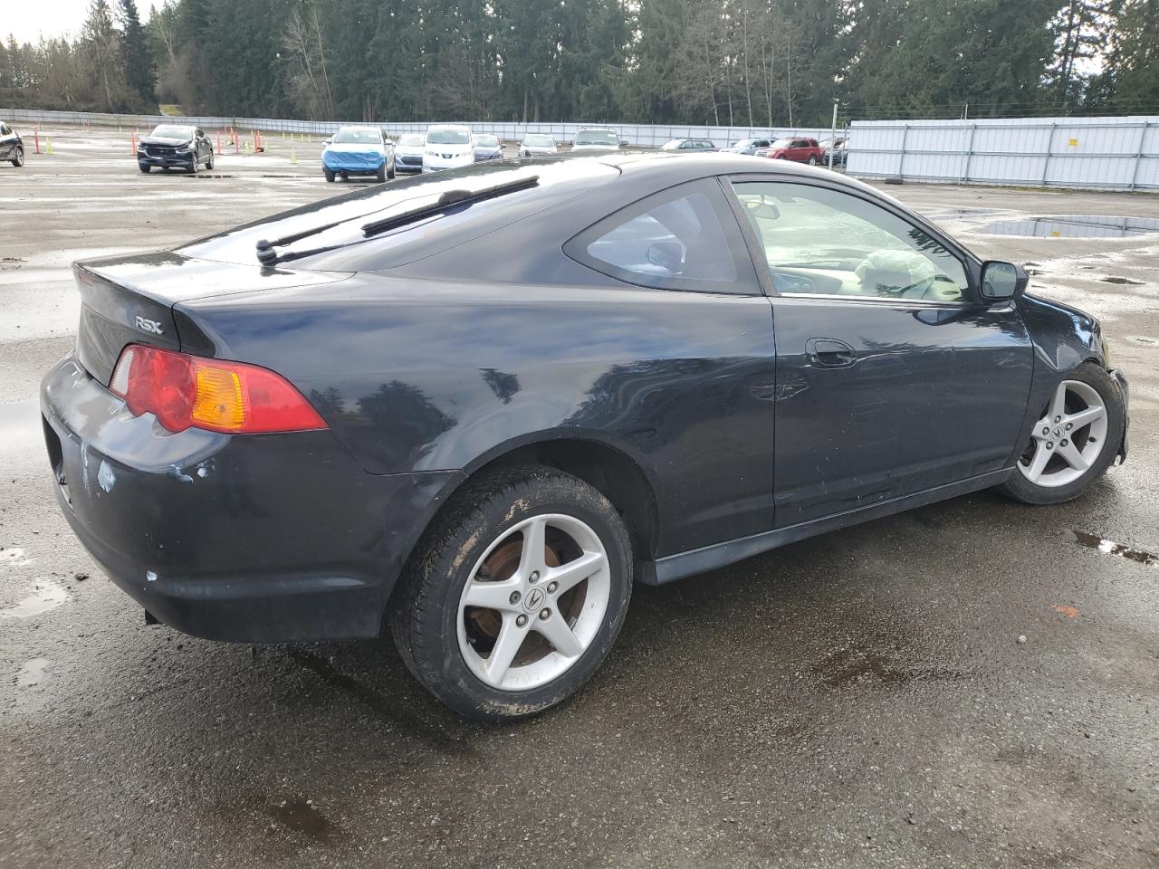 2003 Acura RSX VIN JH4DC54833C001795 Copart auction photo, front end / undercarriage damage thumbnail 3
