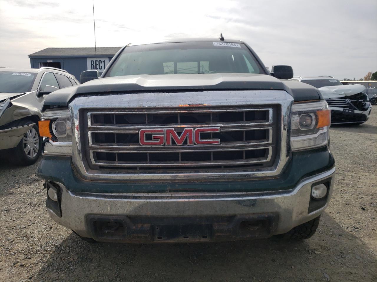 2015 GMC Sierra VIN 3GTU2UEC9FG242506 Copart auction photo, all over damage thumbnail 5