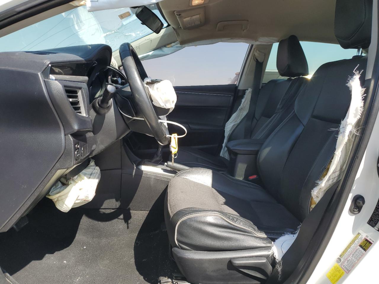2014 Toyota Corolla VIN 5YFBURHE5EP094956 Copart auction photo, front end / side damage thumbnail 7