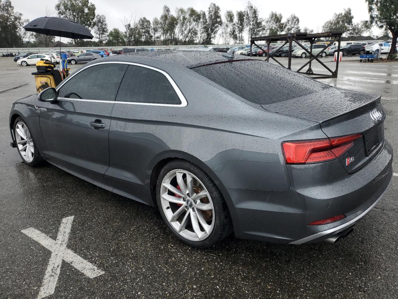 2018 Audi RS5 VIN WAUP4AF56JA010181 Copart auction photo, side damage thumbnail 2