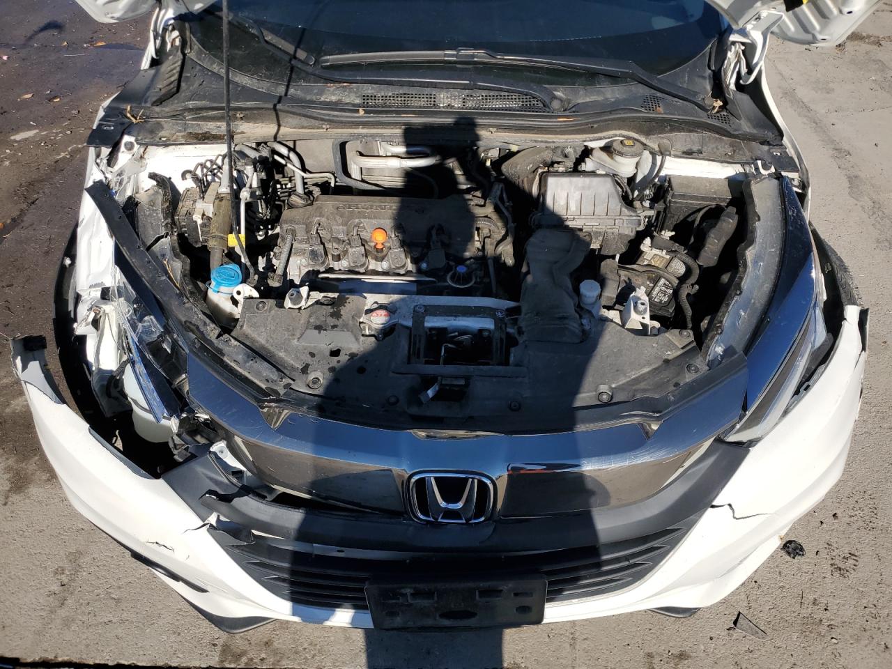 2022 Honda HR-V VIN 3CZRU6H57NM731120 Copart auction photo, rollover damage thumbnail 12