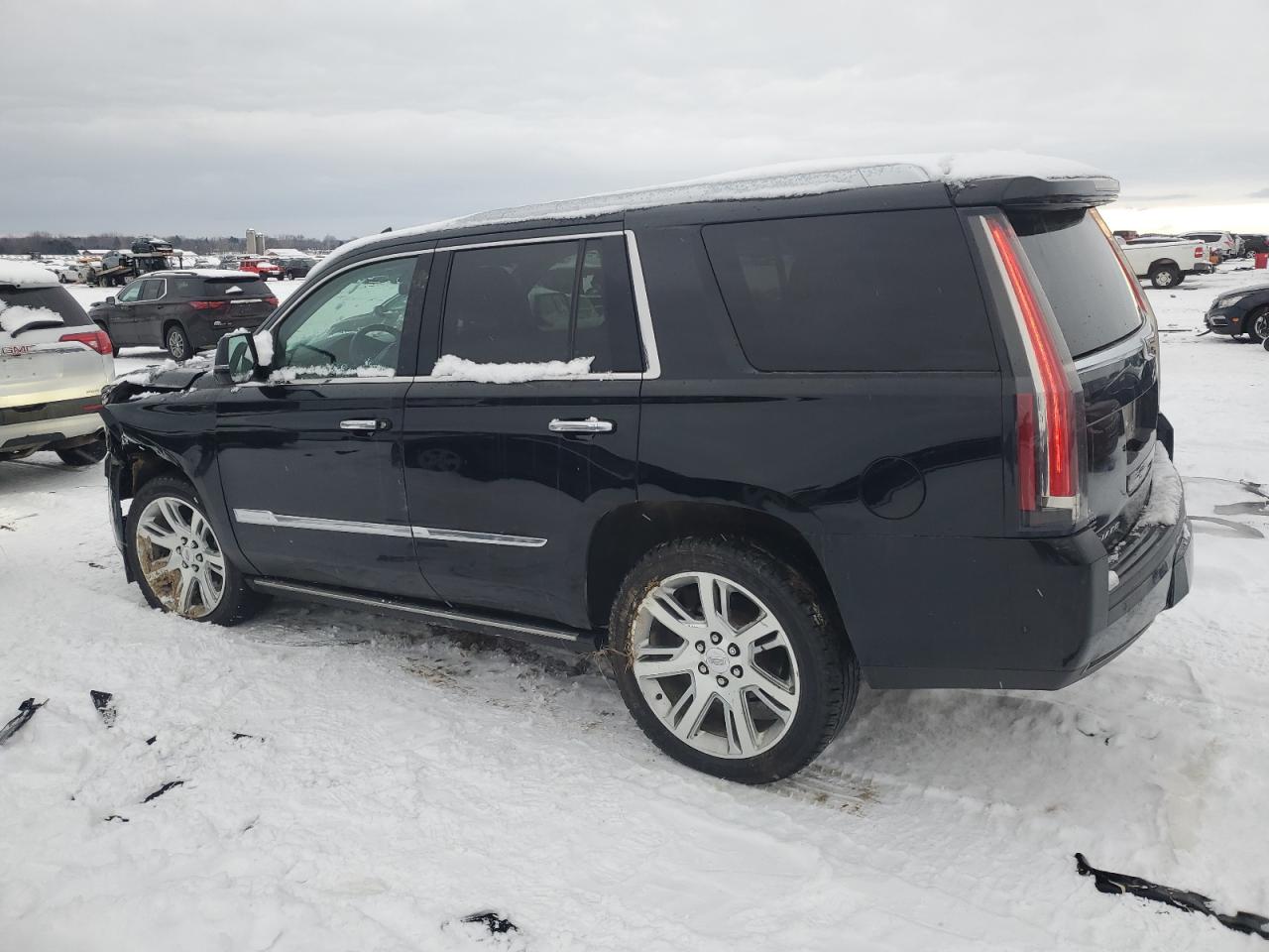 2017 Cadillac Escalade VIN 1GYS4CKJ7HR347900 Copart auction photo, front end damage thumbnail 2