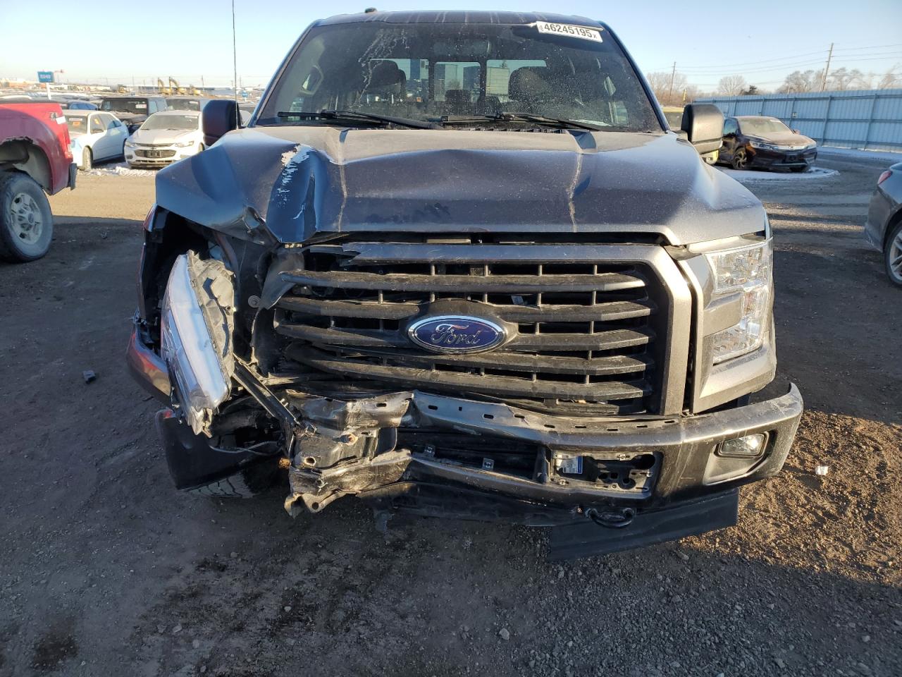 2017 Ford F-150 VIN 1FTEW1EPXHFB32370 Copart auction photo, front end damage thumbnail 5