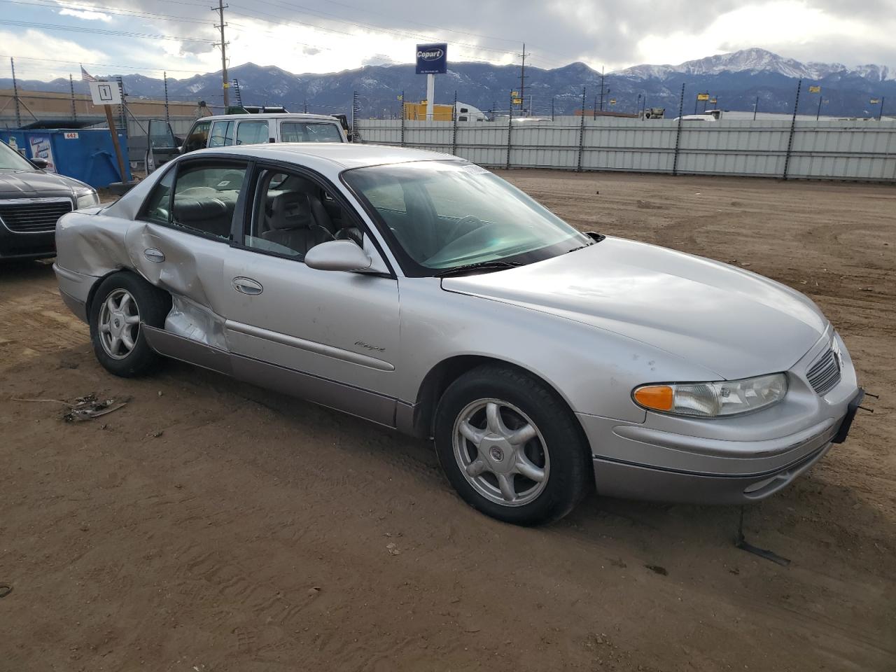 2000 Buick Regal VIN 2G4WF5510Y1324553 Copart auction photo, side / rear end damage thumbnail 4