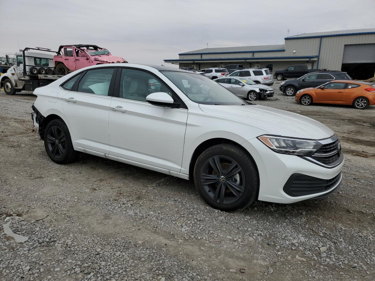 2024 Volkswagen Jetta VIN 3VW7M7BU3RM061457 Copart auction photo, rear end damage thumbnail 4