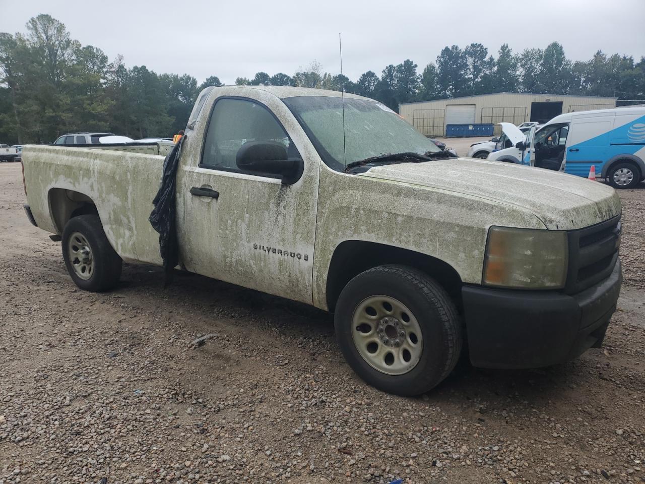 2008 Chevrolet Silverado VIN 1GCEC14X58Z183896 Copart auction photo, front end damage thumbnail 4