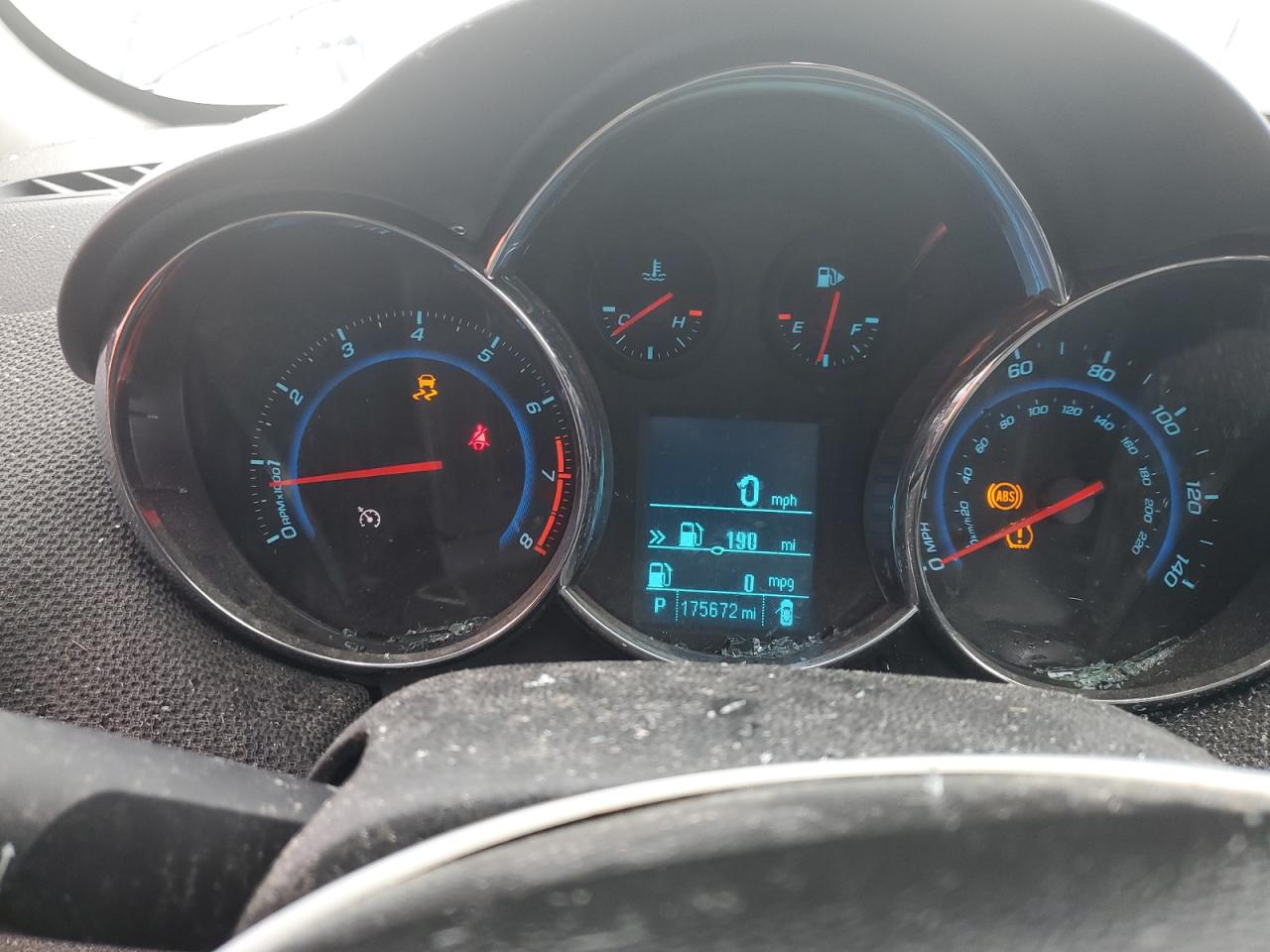 2012 Chevrolet Cruze VIN 1G1PF5SC8C7331768 Copart auction photo, all over damage thumbnail 9