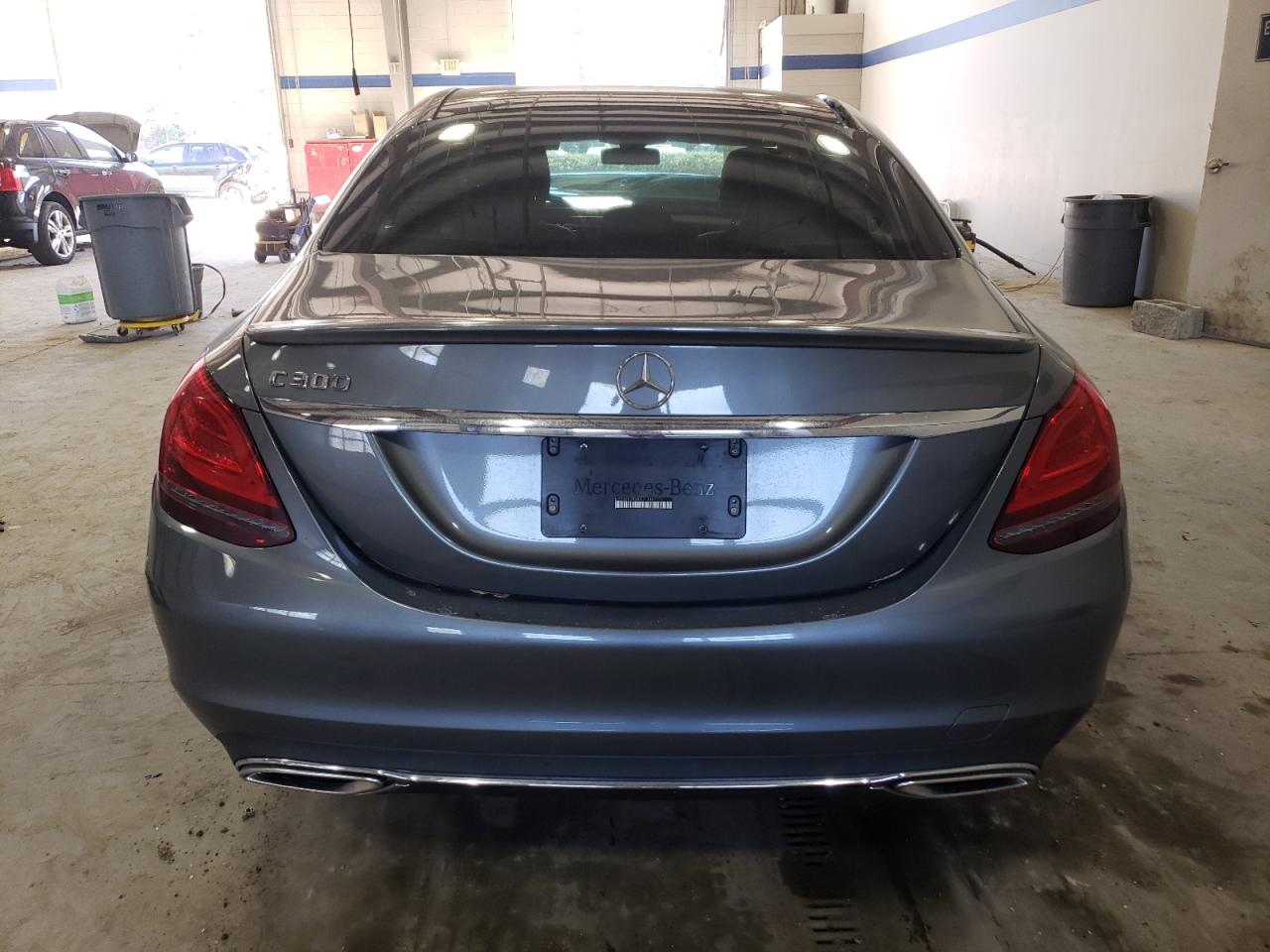 2019 Mercedes-Benz C-klasse VIN 55SWF8DB3KU321116 Copart auction photo, front end / undercarriage damage thumbnail 6