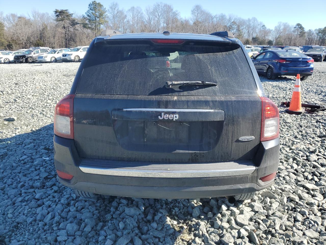 2015 Jeep Compass VIN 1C4NJCEA3FD236245 Copart auction photo, front end damage thumbnail 6