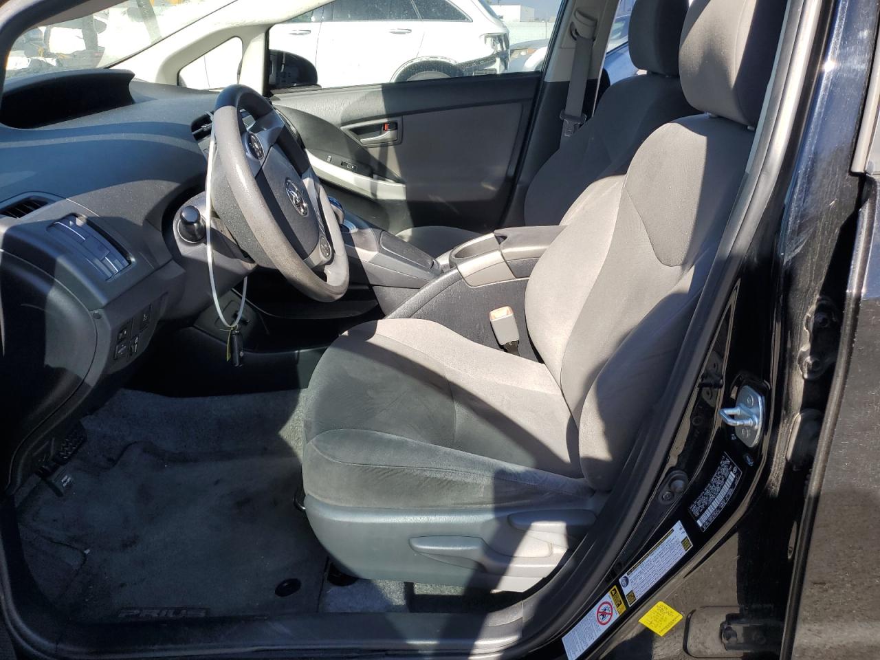 2013 Toyota Prius VIN JTDKN3DU6D5657743 Copart auction photo, front end / side damage thumbnail 7