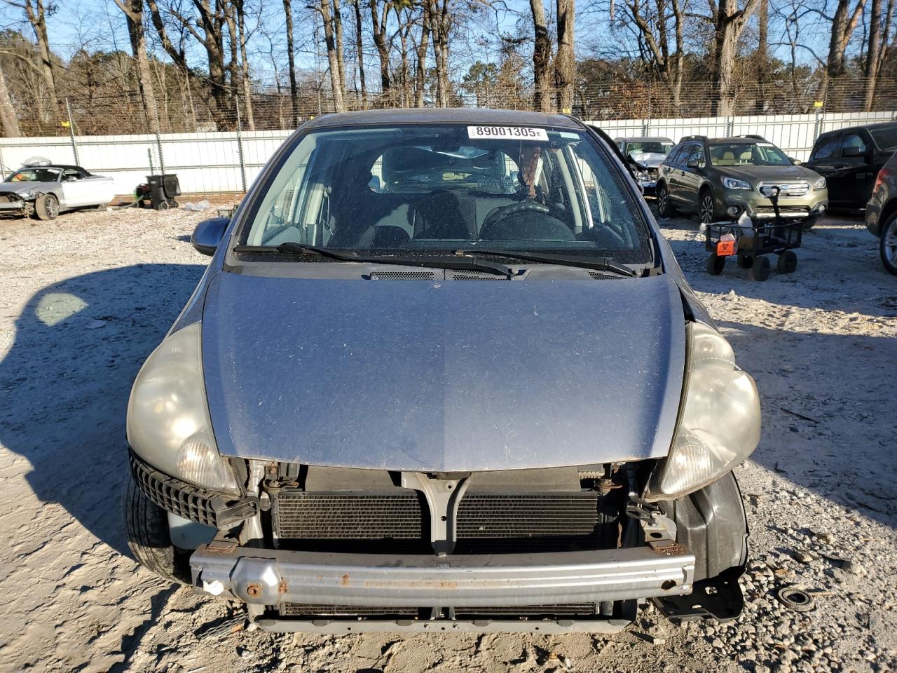 2008 Honda Fit VIN JHMGD37408S012547 Copart auction photo, front end / side damage thumbnail 5