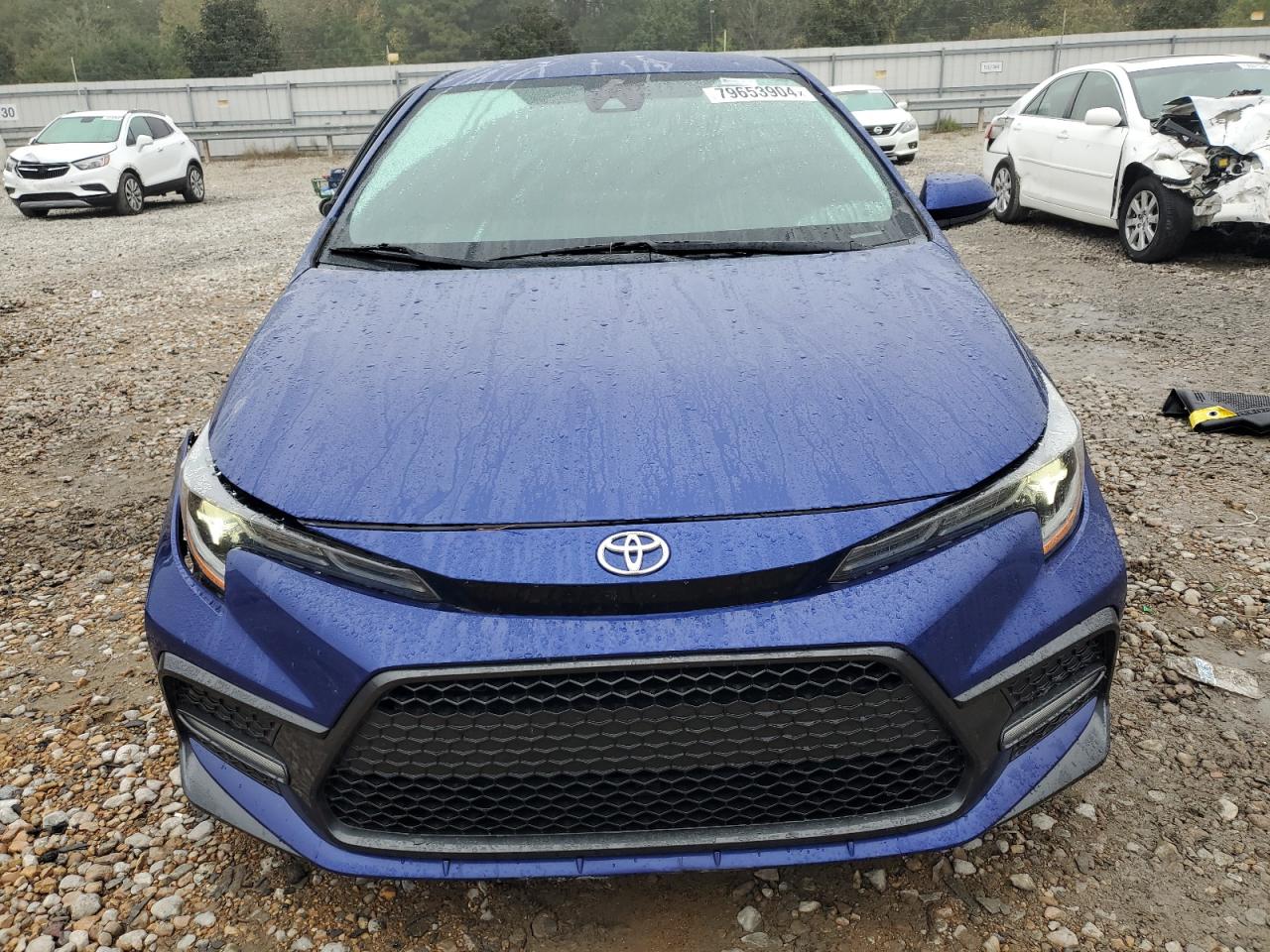 2021 Toyota Corolla VIN 5YFS4MCE4MP086985 Copart auction photo, side / rear end damage thumbnail 5