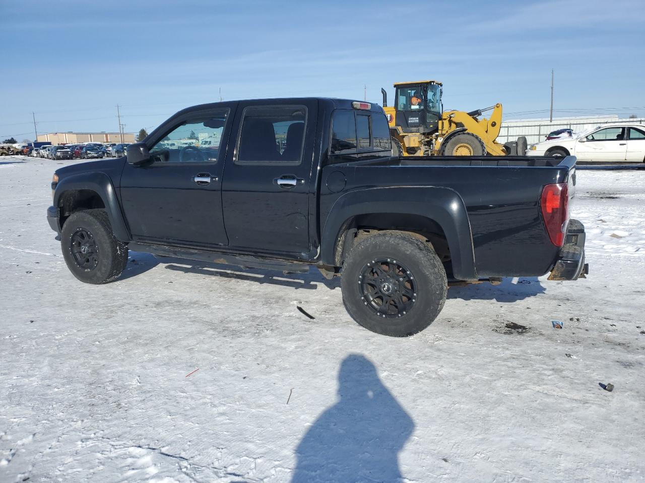 2012 Chevrolet Colorado VIN 1GCHTDFE6C8107127 Copart auction photo, side damage thumbnail 2