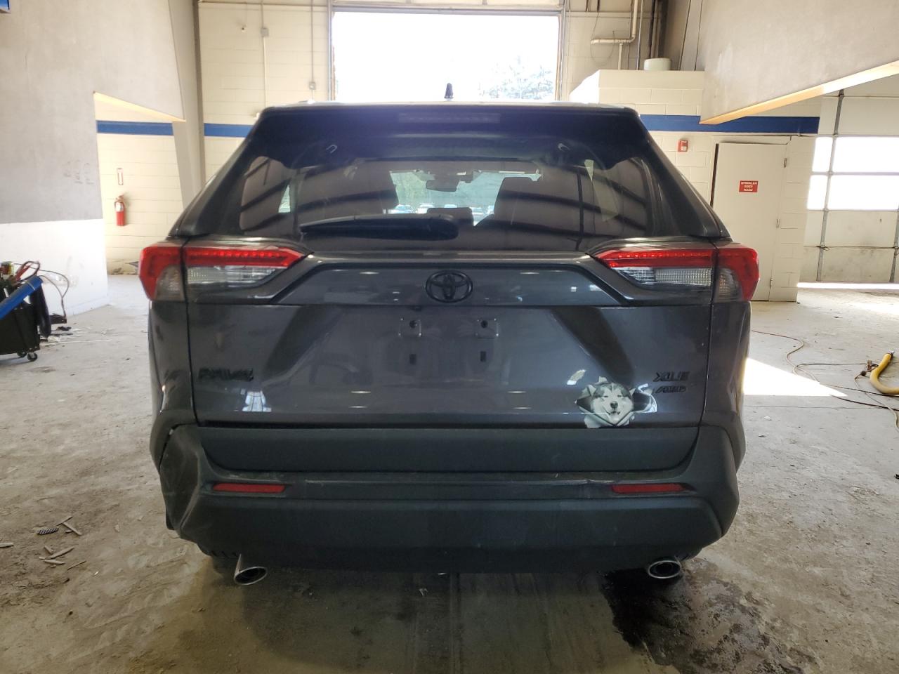 2024 Toyota RAV 4 VIN 2T3A1RFV5RC417407 Copart auction photo, front end / rear end damage thumbnail 6