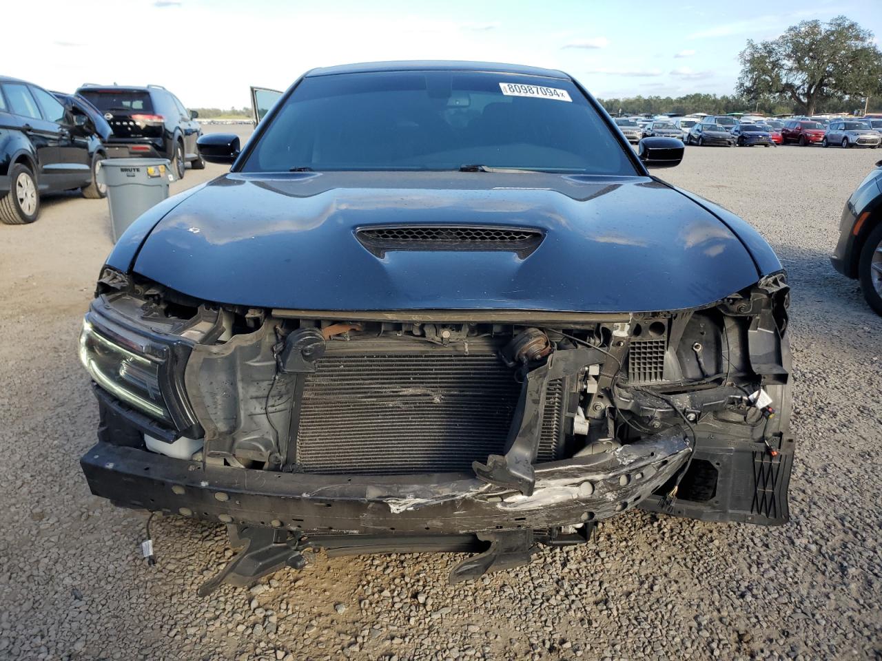 2019 Dodge Charger VIN 2C3CDXHG5KH527210 Copart auction photo, front end / minor dent/scratches damage thumbnail 5