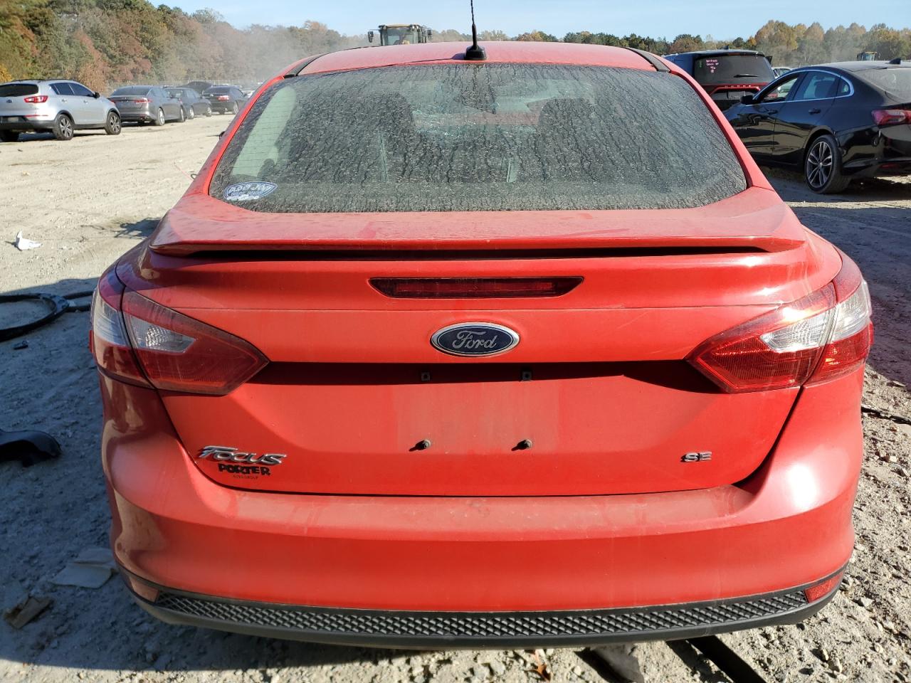 2013 Ford Focus VIN 1FADP3F23DL211954 Copart auction photo, front end damage thumbnail 6