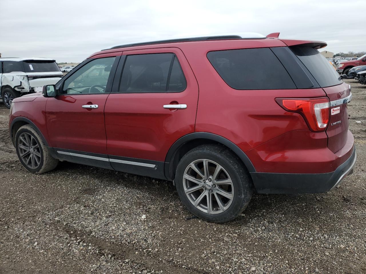 2016 Ford Explorer VIN 1FM5K7F83GGA79117 Copart auction photo, side / rear end damage thumbnail 2