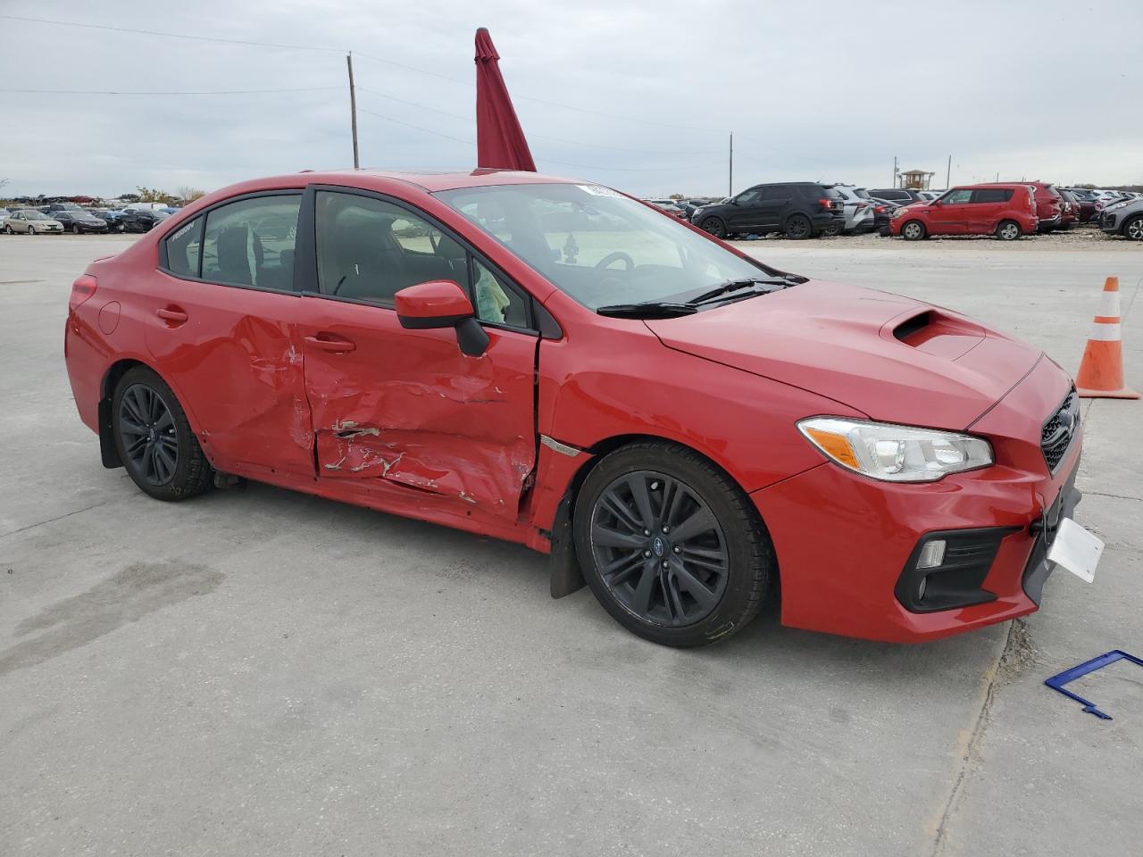 2015 Subaru WRX VIN JF1VA1D63F8812500 Copart auction photo, side damage thumbnail 4