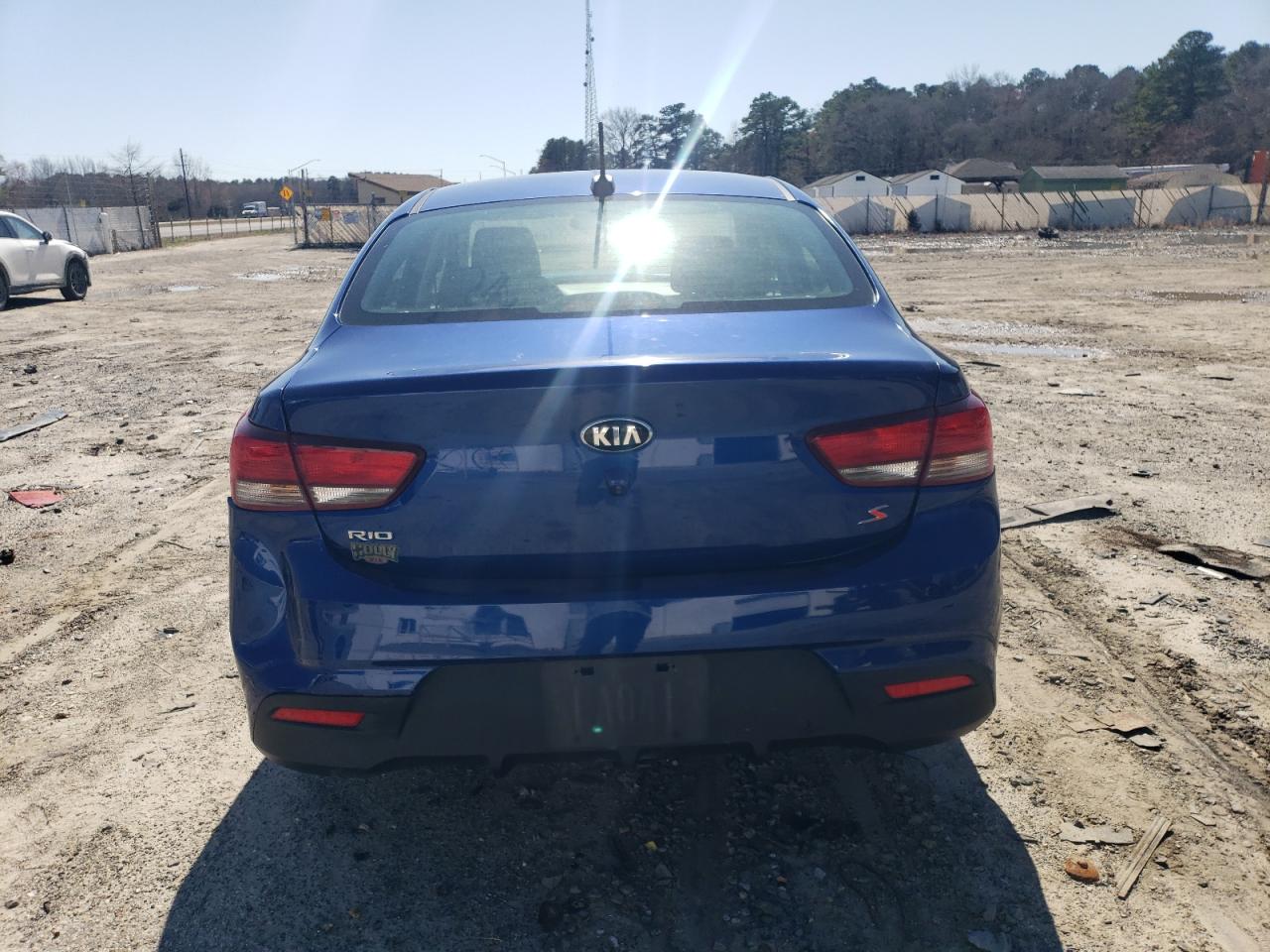 2020 KIA Rio VIN 3KPA24AD9LE260514 Copart auction photo, front end / all over damage thumbnail 6