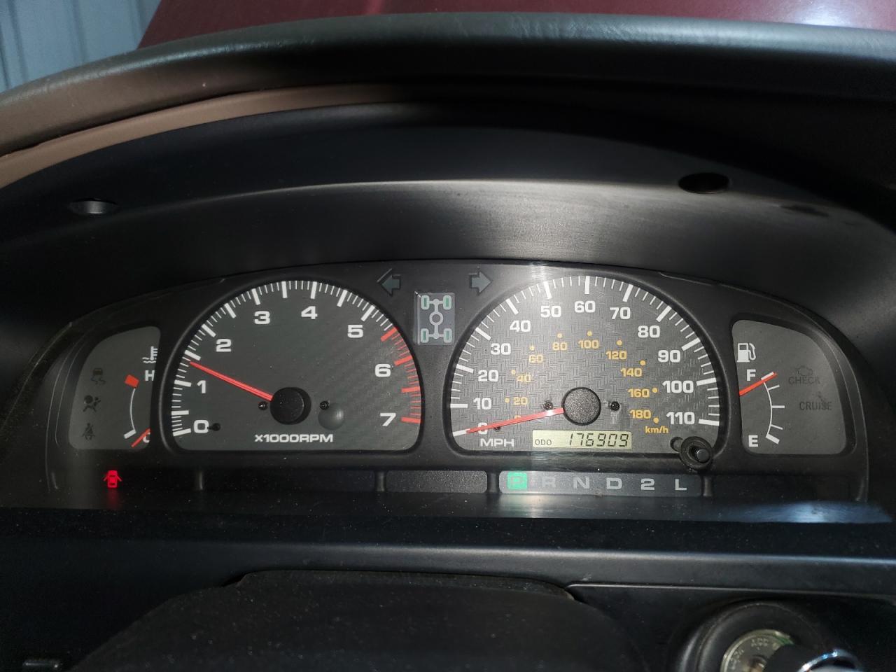 2002 Toyota 4Runner VIN JT3HN86R120364122 Copart auction photo, front end / side damage thumbnail 9