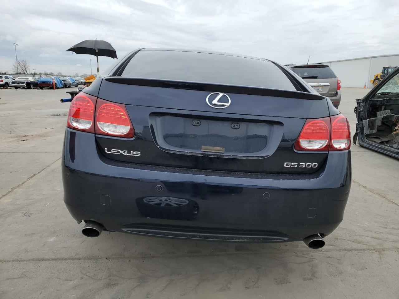 2006 Lexus GS 300 VIN JTHBH96S365011664 Copart auction photo, front end / rear end damage thumbnail 6