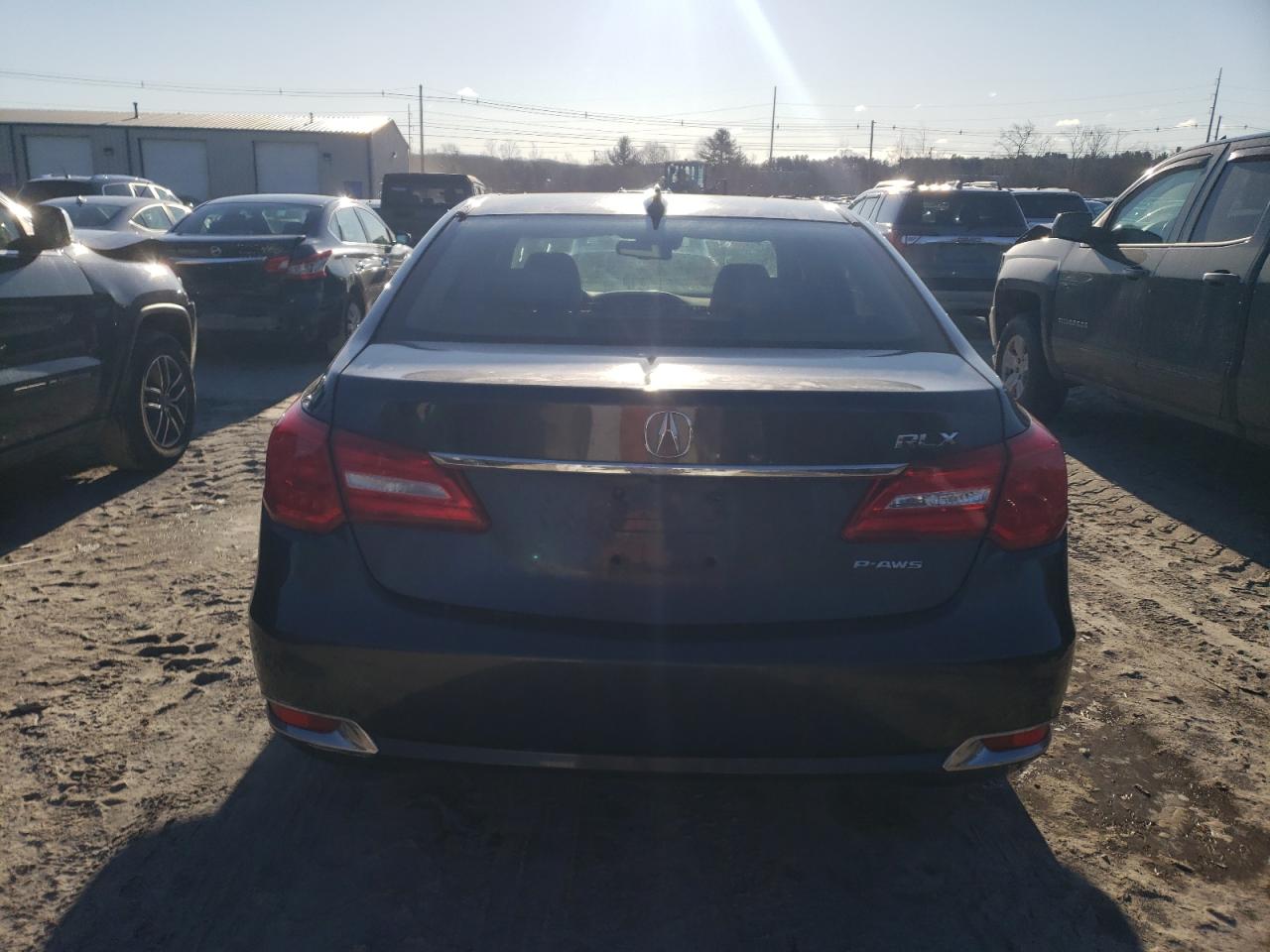 2014 Acura RLX VIN JH4KC1F53EC007201 Copart auction photo, front end / undercarriage damage thumbnail 6