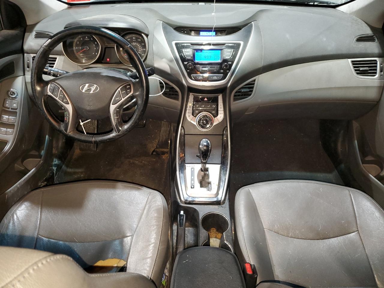 2013 Hyundai Elantra VIN 5NPDH4AE9DH293367 Copart auction photo, front end damage thumbnail 8