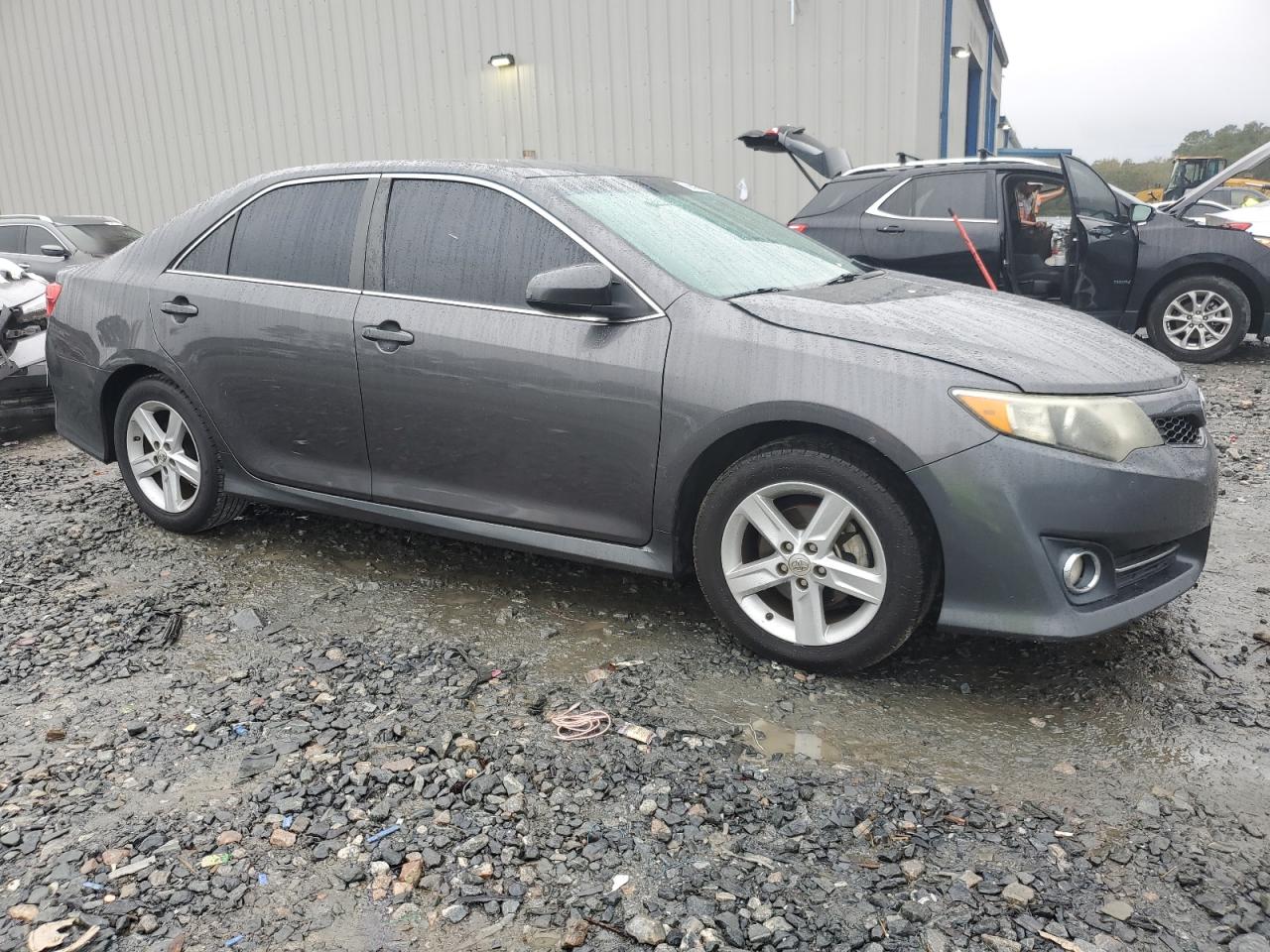 2014 Toyota Camry VIN 4T1BF1FK7EU348850 Copart auction photo, front end / side damage thumbnail 4