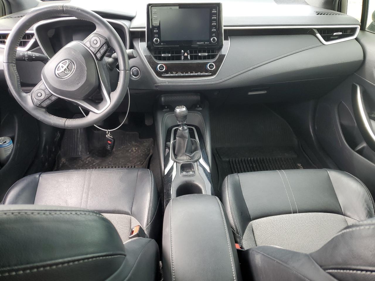 2019 Toyota Corolla VIN JTNK4RBE5K3035348 Copart auction photo, mechanical / front end damage thumbnail 8