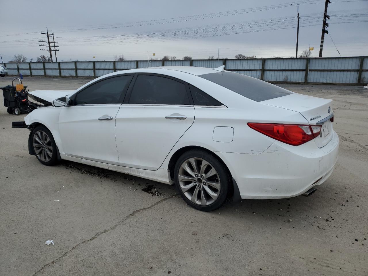 2011 Hyundai Sonata VIN 5NPEC4AB5BH207588 Copart auction photo, front end / frame damage damage thumbnail 2