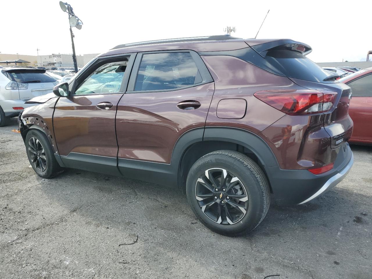 2022 Chevrolet TrailBlazer VIN KL79MPS28NB026406 Copart auction photo, front end damage thumbnail 2