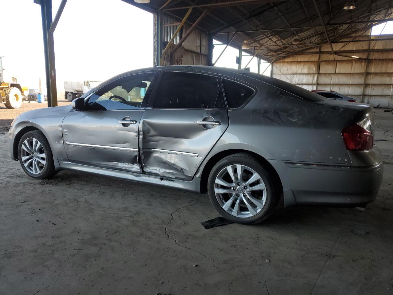 2009 Infiniti M VIN JNKCY01F49M852798 Copart auction photo, side / front end damage thumbnail 2