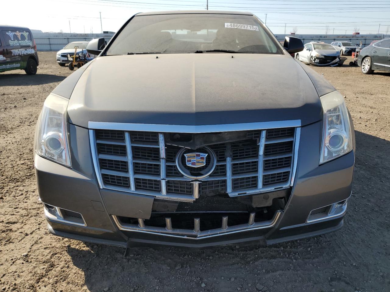 2012 Cadillac CTS VIN 1G6DS5E30C0129391 Copart auction photo, rear end / front end damage thumbnail 5