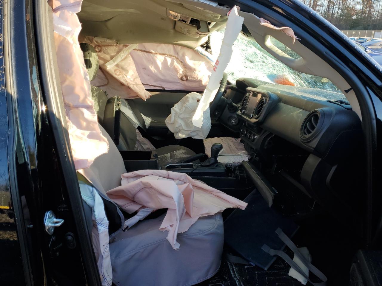 2021 Toyota Tacoma VIN 3TYSZ5AN5MT016997 Copart auction photo, all over damage thumbnail 7