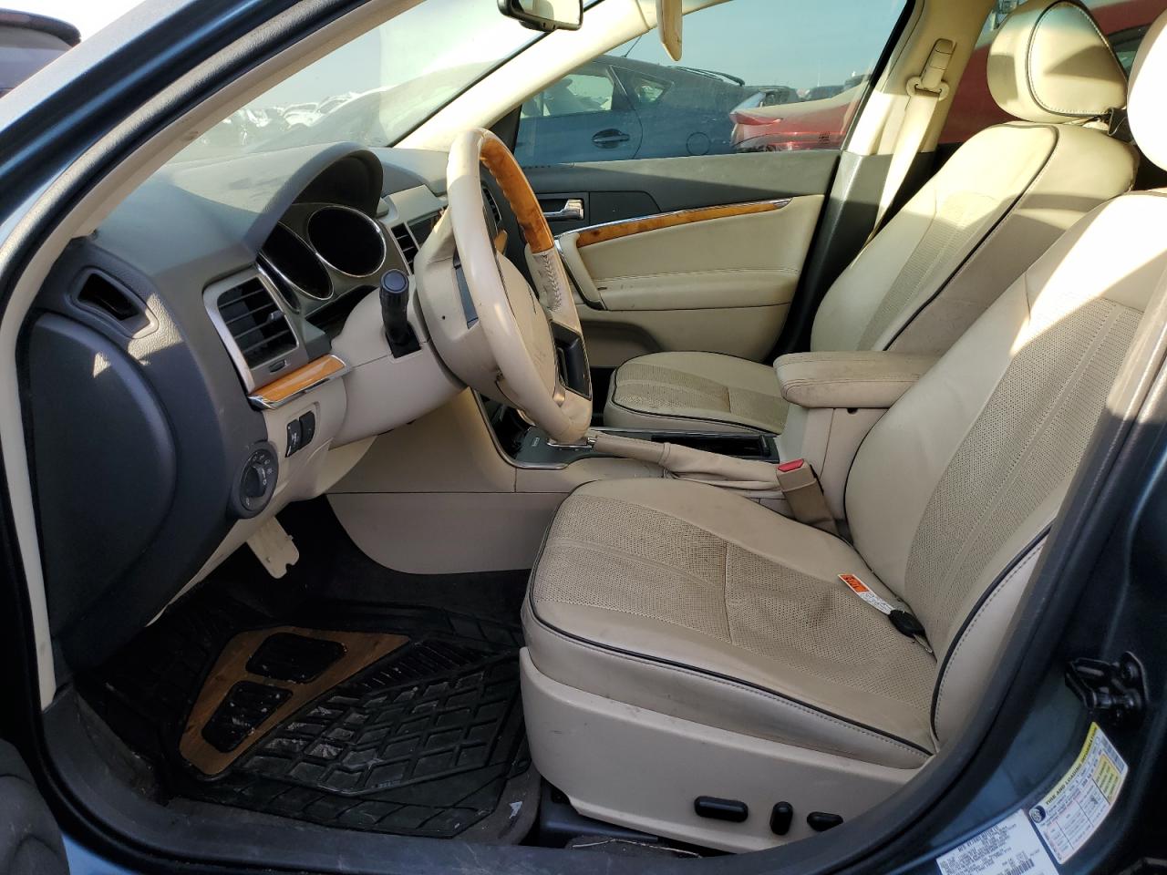 2011 Lincoln MKZ VIN 3LNHL2JC1BR756949 Copart auction photo, front end / rear end damage thumbnail 7