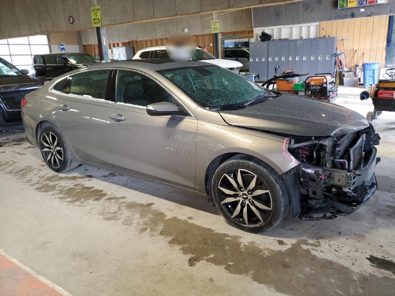 2017 Chevrolet Malibu VIN 1G1ZE5STXHF191635 Copart auction photo, front end / mechanical damage thumbnail 4