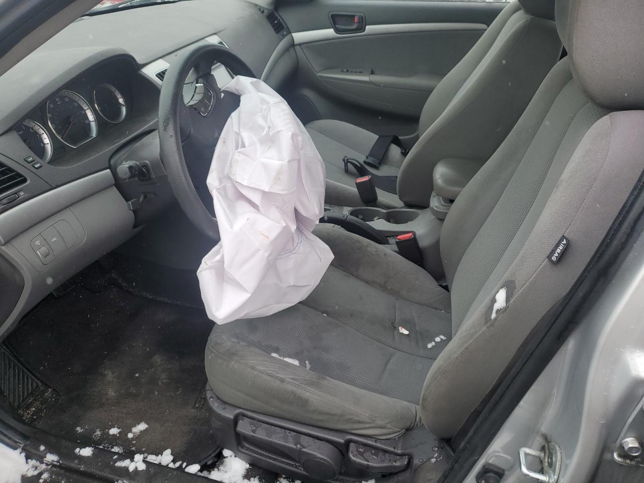 2009 Hyundai Sonata VIN 5NPET46C99H500860 Copart auction photo, front end damage thumbnail 7