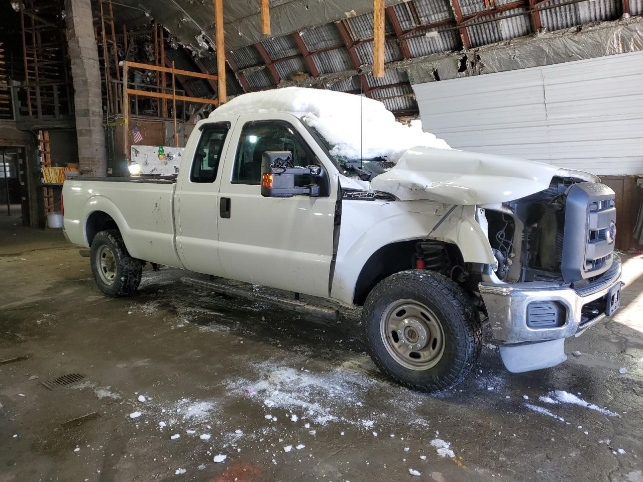 2012 Ford F250 VIN 1FT7X2B65CEC44323 Copart auction photo, front end damage thumbnail 4