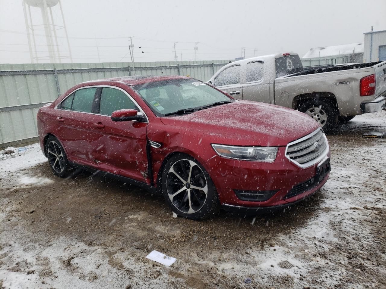 2016 Ford Taurus VIN 1FAHP2E80GG156040 Copart auction photo, side damage thumbnail 4