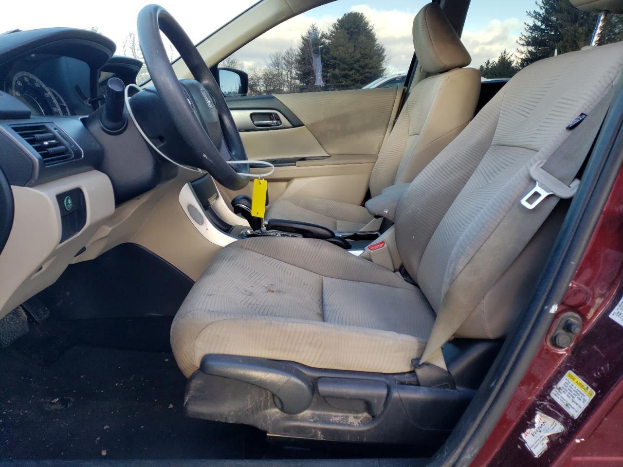 2014 Honda Accord VIN 1HGCR2F36EA026315 Copart auction photo, front end damage thumbnail 7