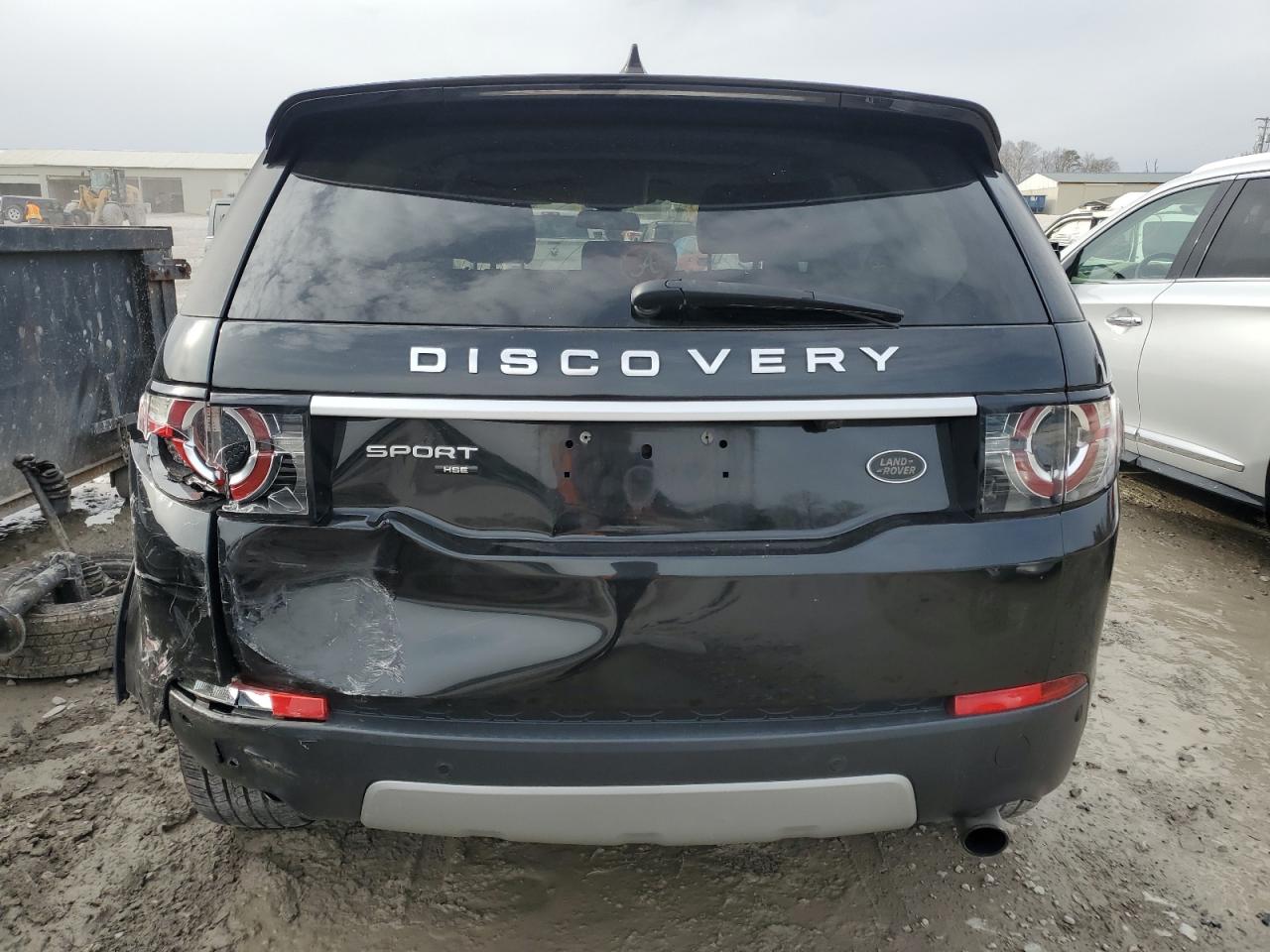 2017 Land Rover Discovery VIN SALCT2BG6HH694886 Copart auction photo, rear end / minor dent/scratches damage thumbnail 6