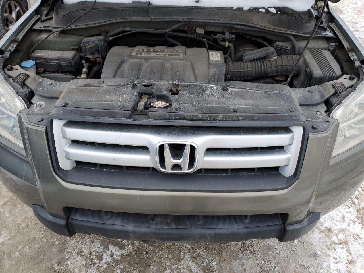 2007 Honda Pilot VIN 5FNYF18497B022184 Copart auction photo, rear end damage thumbnail 12