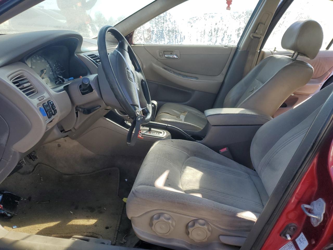 2001 Honda Accord VIN 1HGCG16551A077462 Copart auction photo, front end / rear end damage thumbnail 7