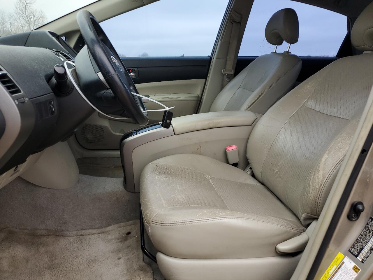 2008 Toyota Prius VIN JTDKB20UX83449004 Copart auction photo, rear end / front end damage thumbnail 7