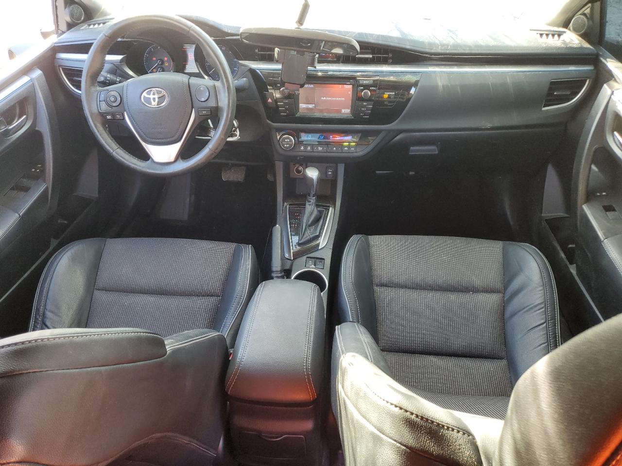 2015 Toyota Corolla VIN 5YFBURHE6FP357148 Copart auction photo, rollover / top/roof damage thumbnail 8